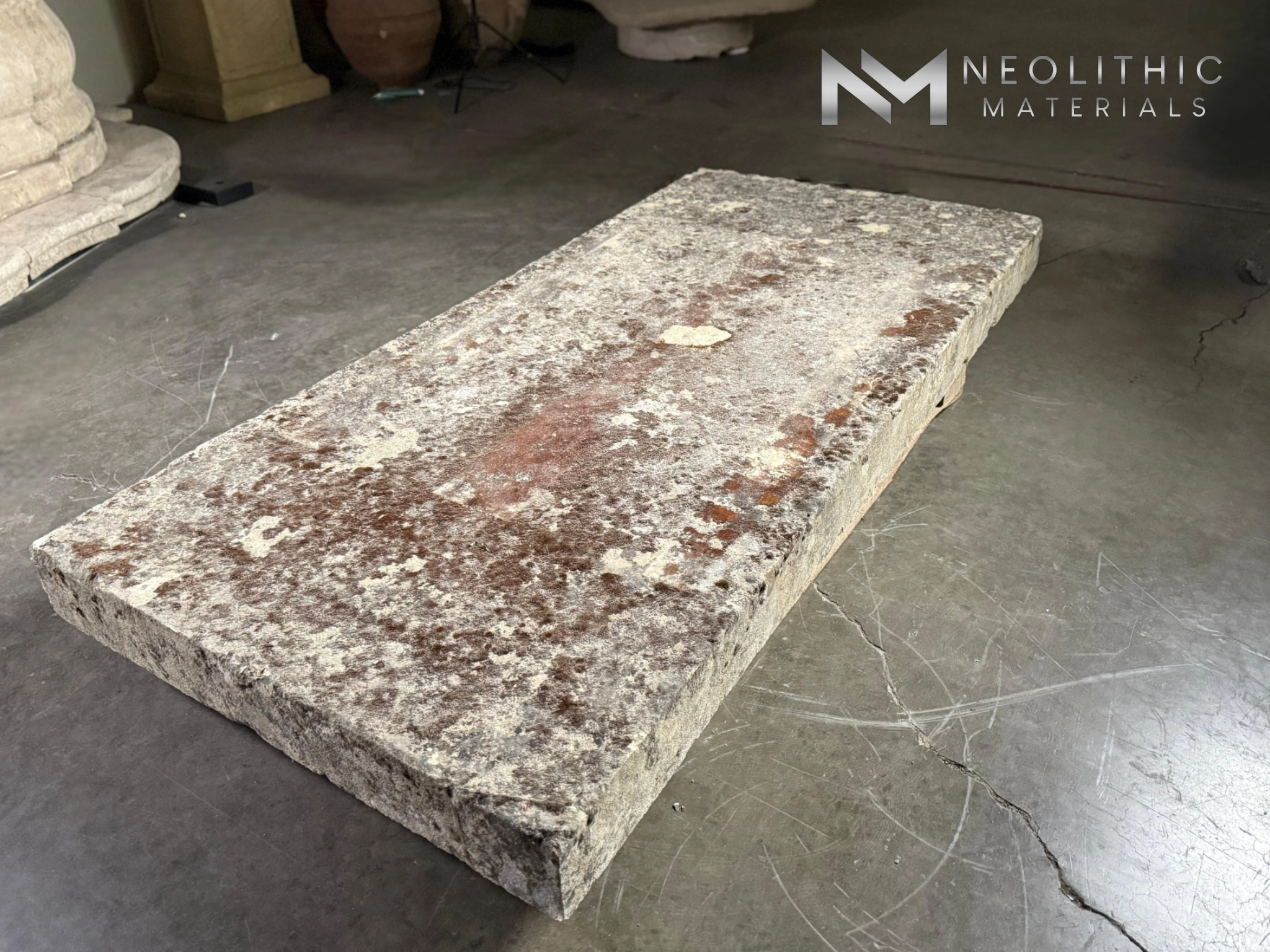 French Antique Foundation Slab - Image 3